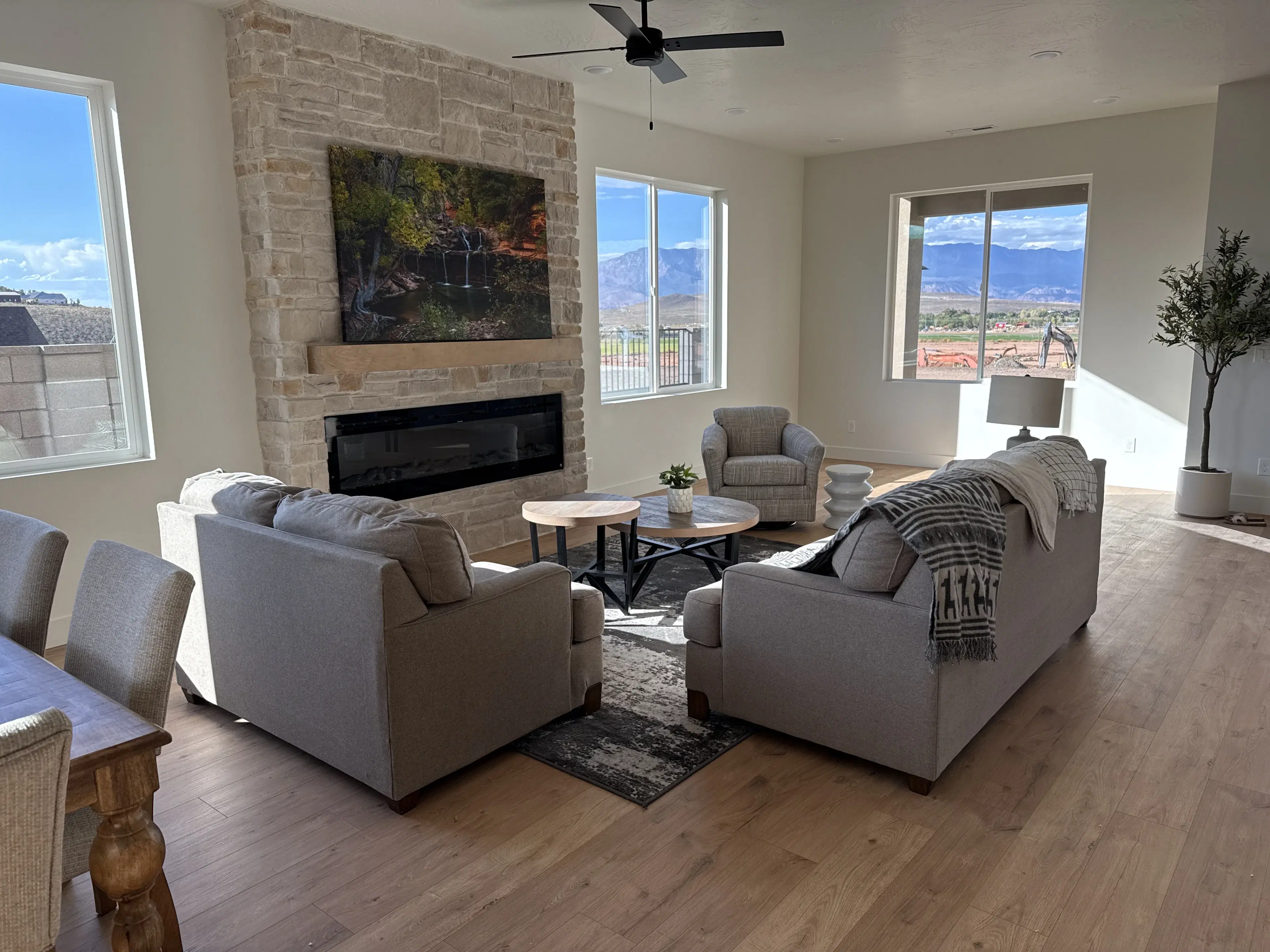 Inviting living room space