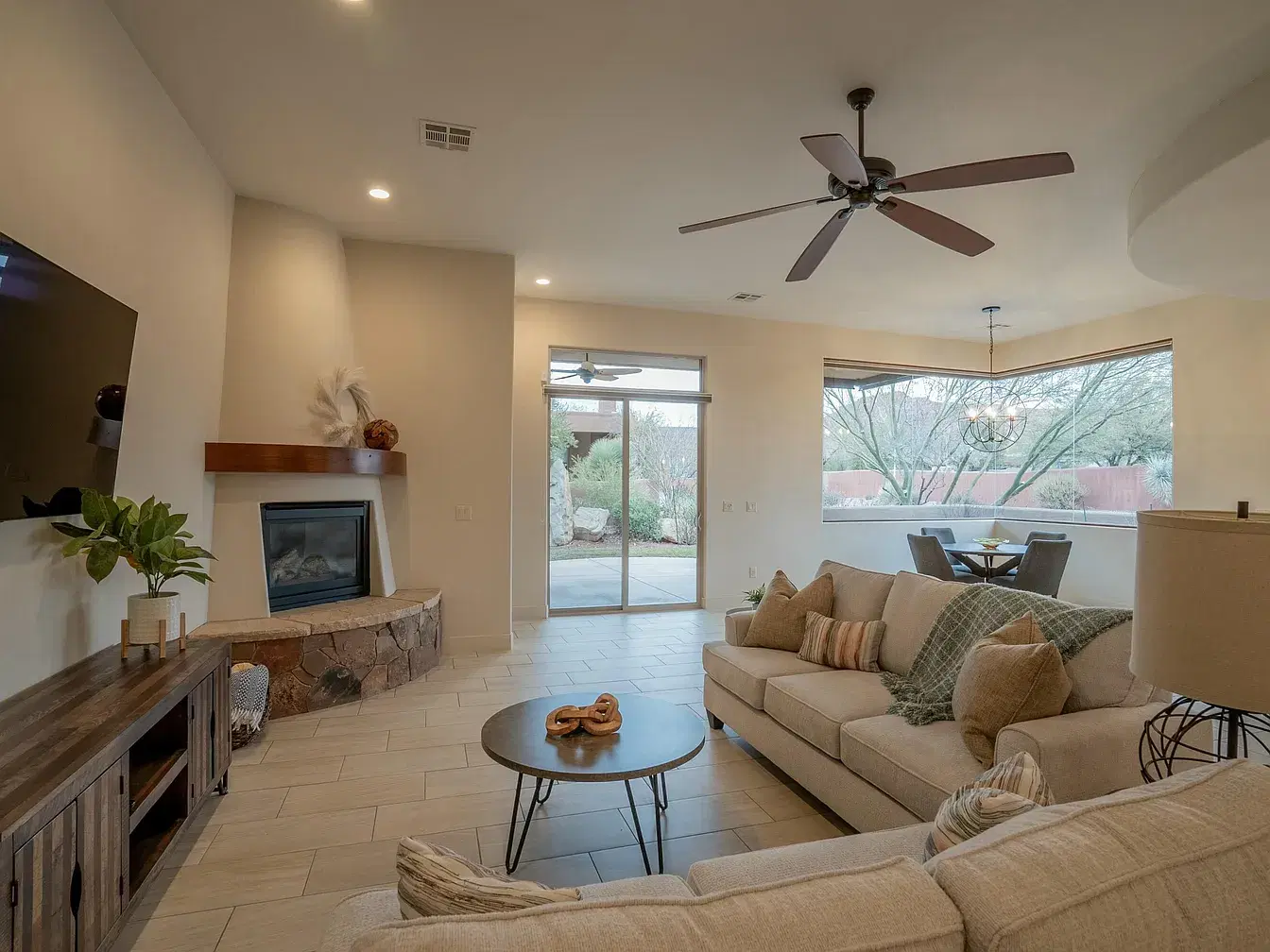 Sophisticated living room