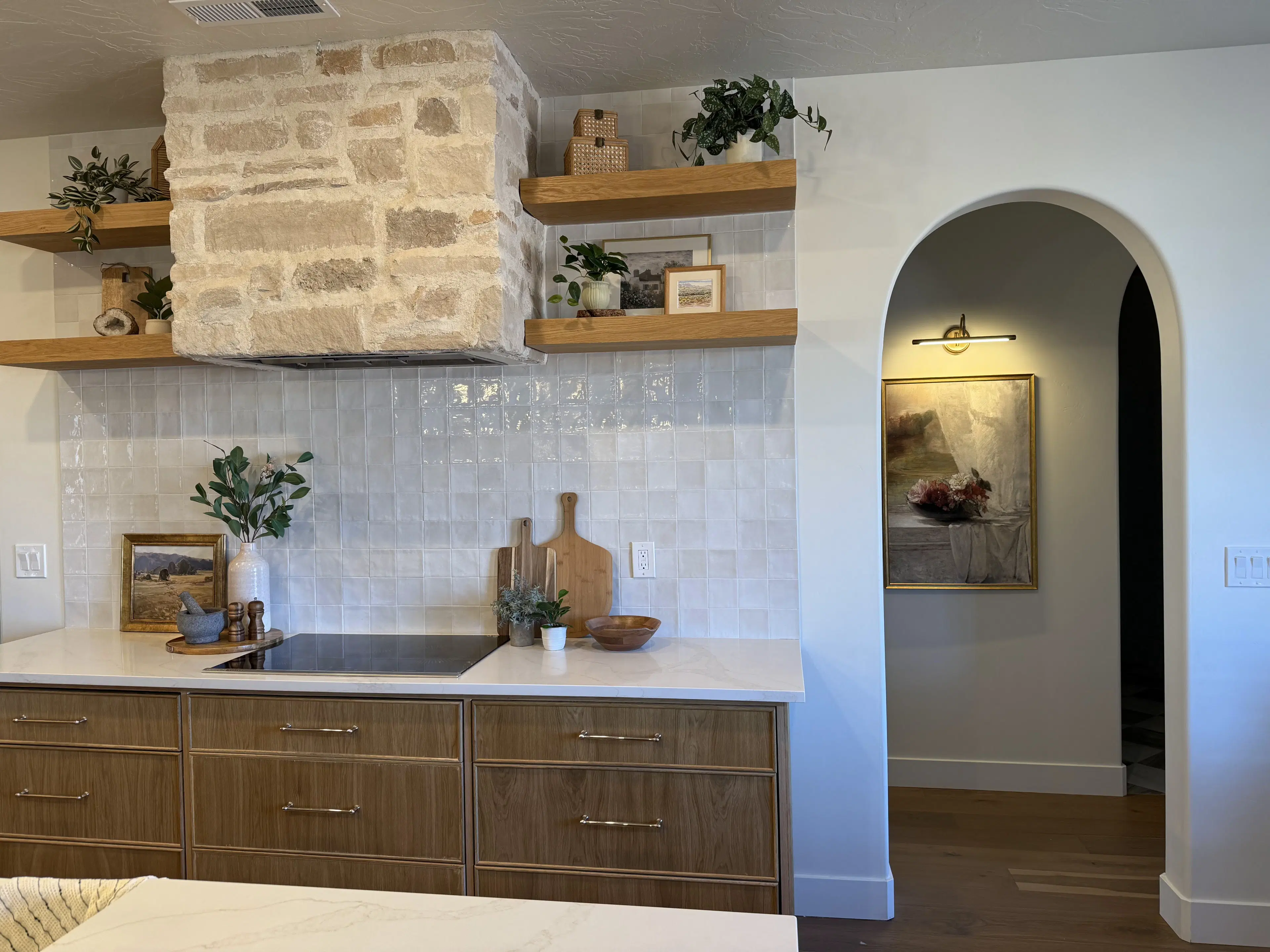 Contemporary kitchen space