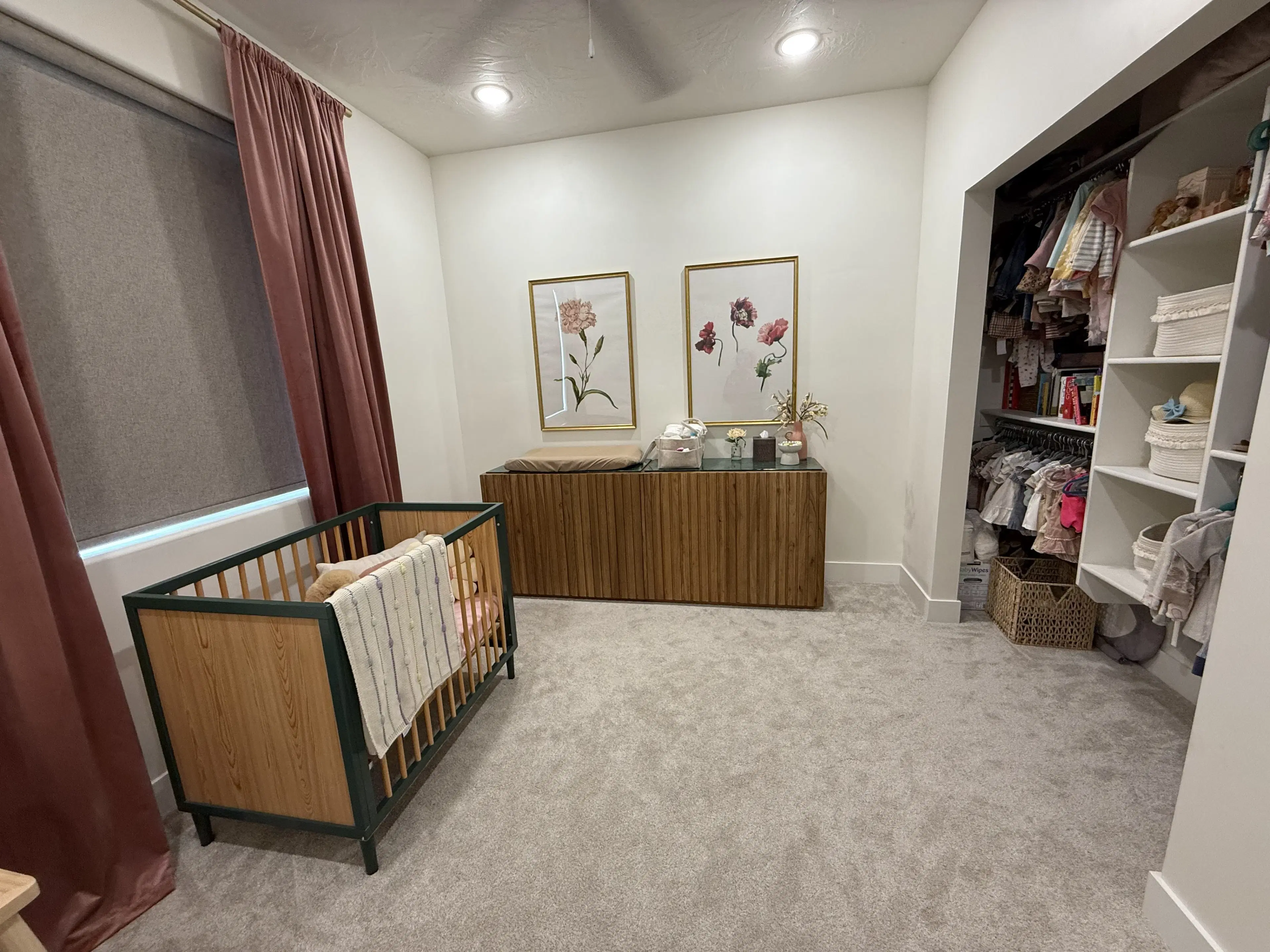 Charming nursery design