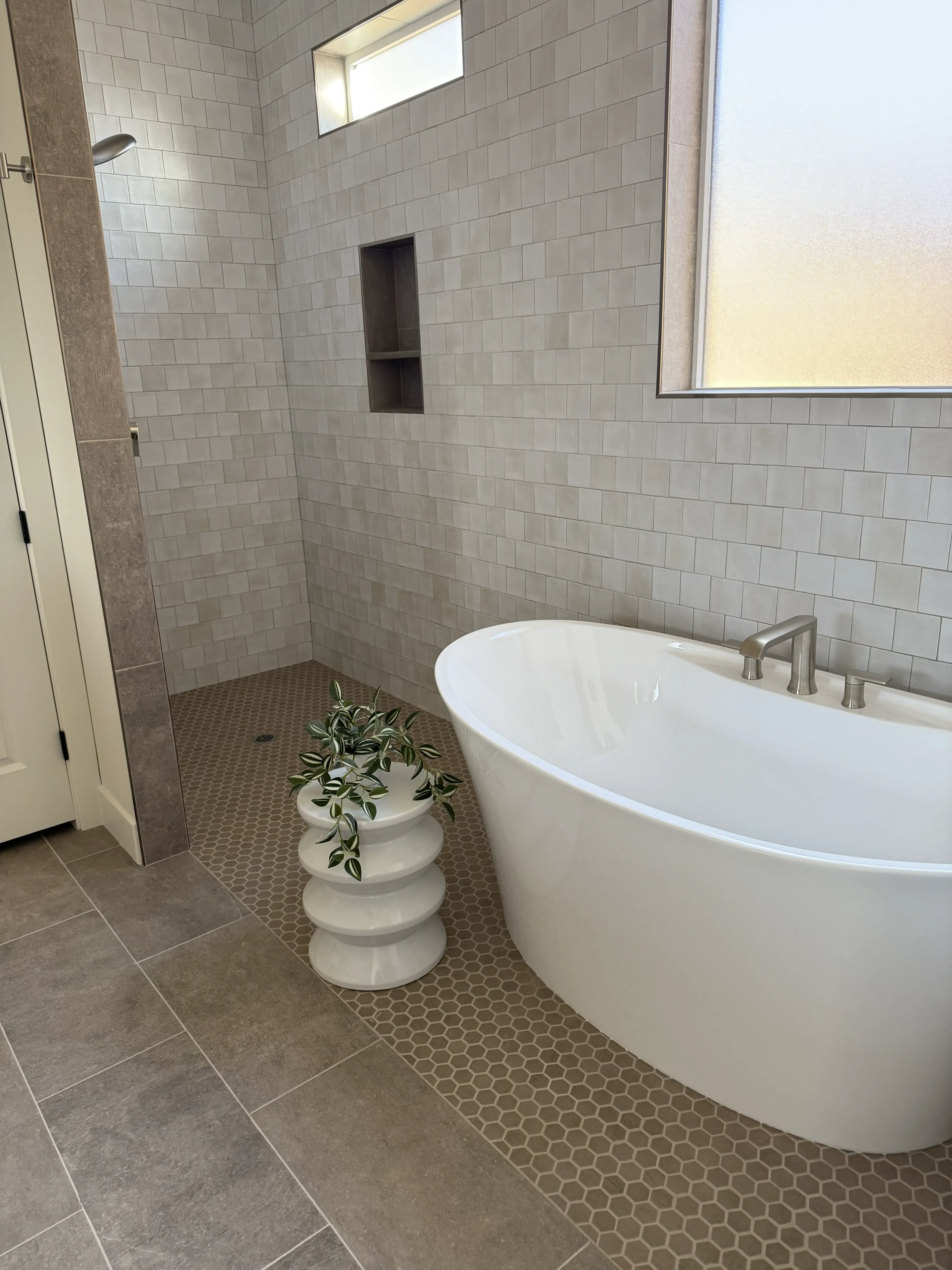 Elegant bathroom space