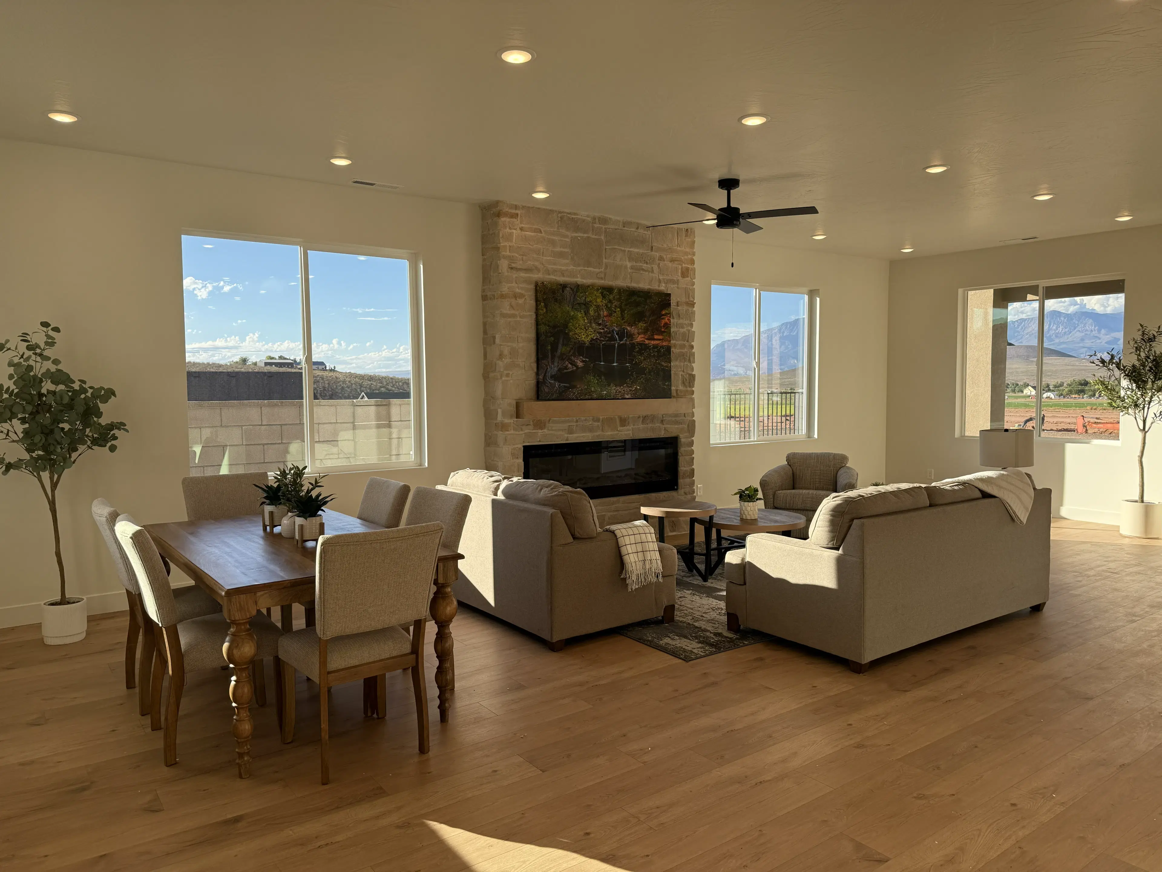 Contemporary living room